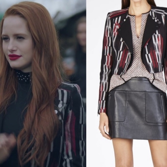 BCBGMaxaria 'Nathan' Cropped Blazer - As Seen on Riverdale - Picture 4 of 14